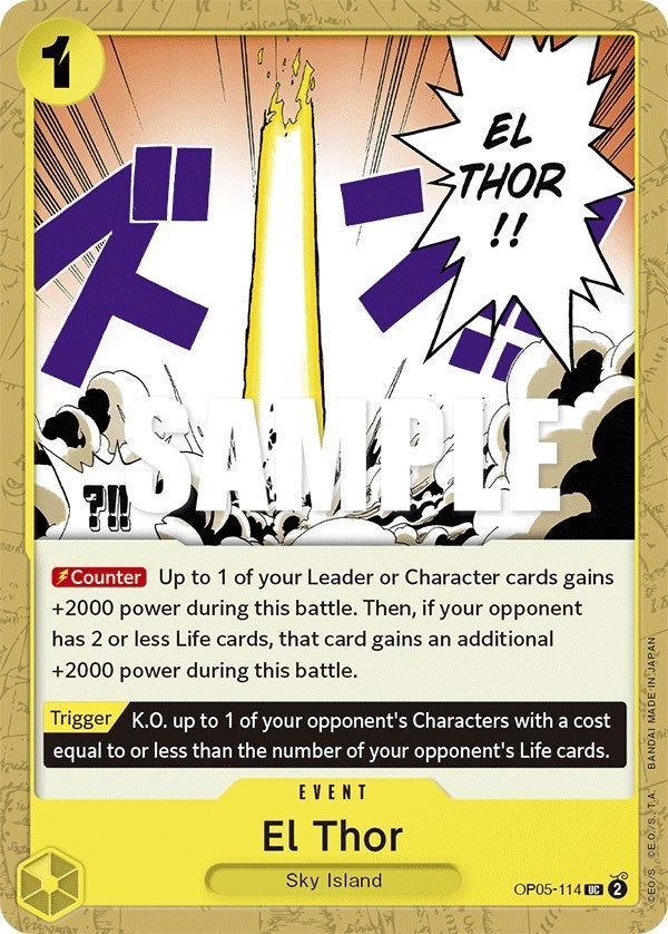 Image for El Thor (OP05-114) (Awakening of the New Era) (OP05) - One Piece Card Game