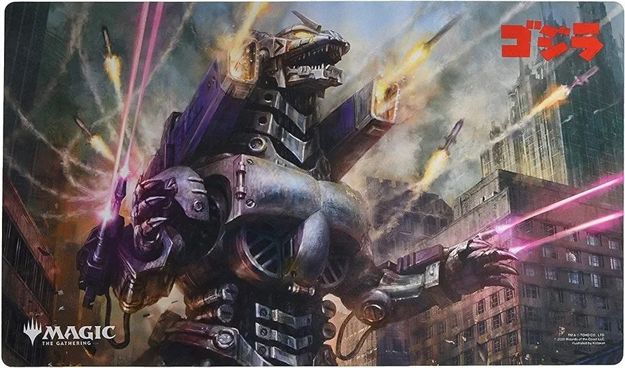 Image for Magic: The Gathering Ikoria: Lair of Behemoths - Mechagodzilla, the Weapon Playmat - Playmats