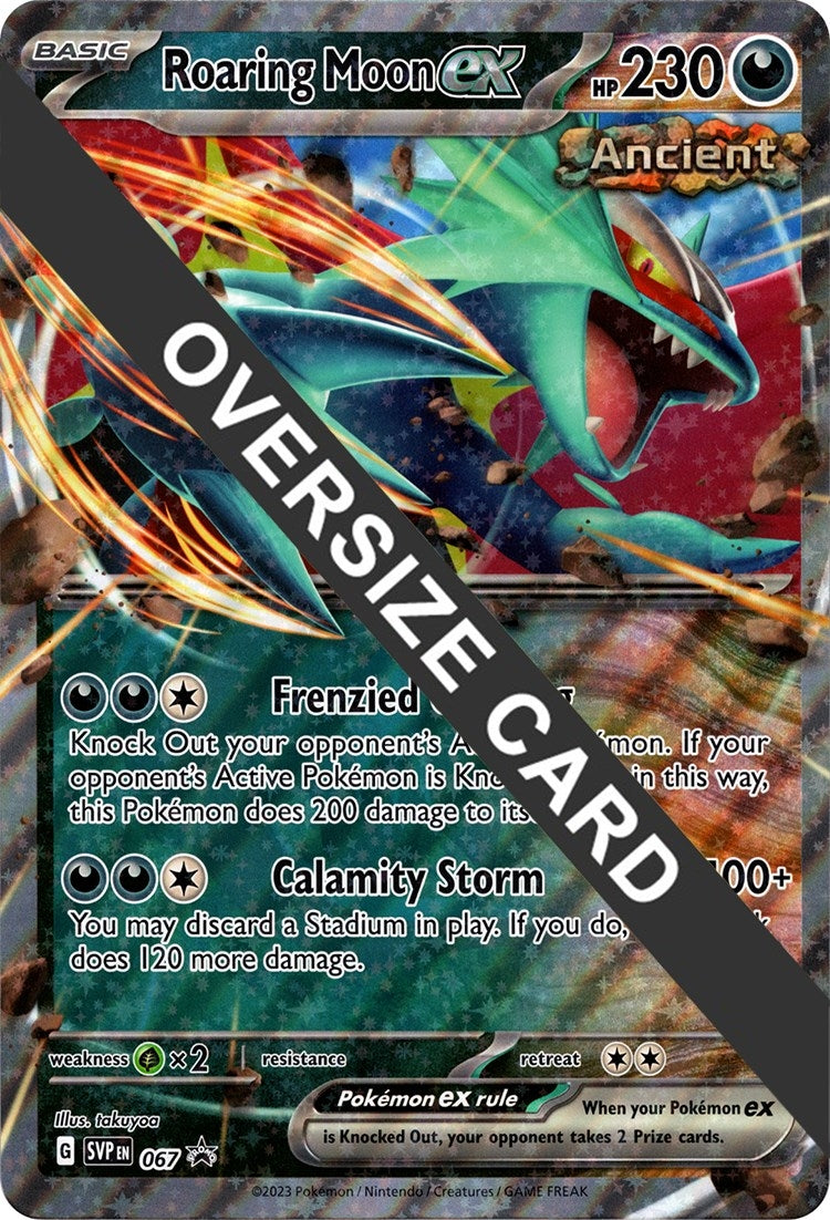 Image for Roaring Moon ex - 067 (067) (Jumbo Cards) (PR) - Pokemon
