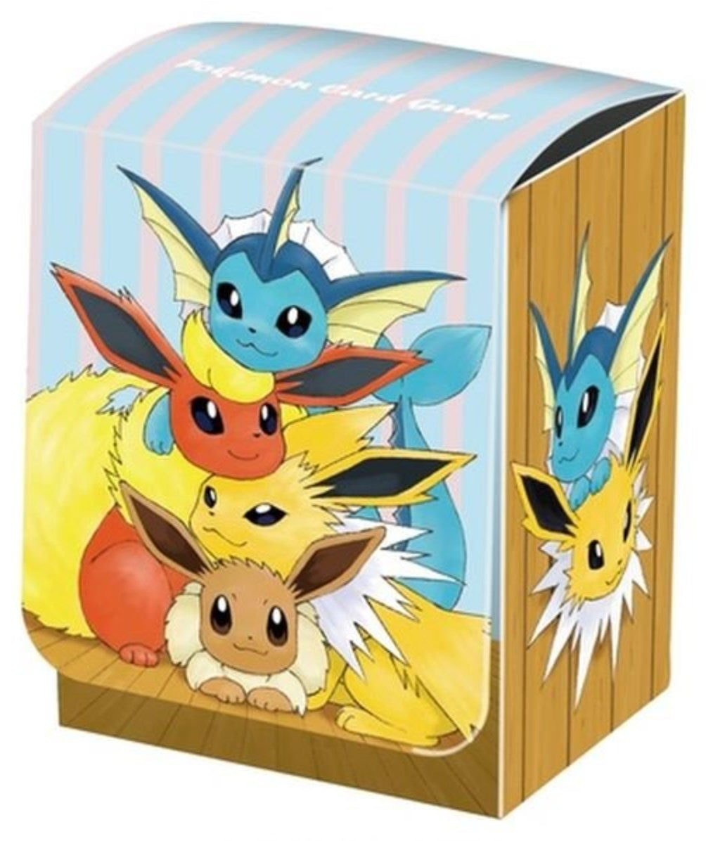 Image for Pokemon Center Japan Exclusive: Friendly Eeveelutions Deck Box - Deck Boxes