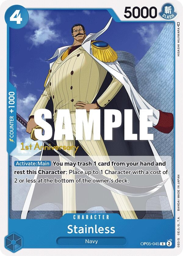 Image for Stainless (OP05-045) (Awakening of the New Era: 1st Anniversary Tournament Cards) (OP05 ANN) - One Piece Card Game