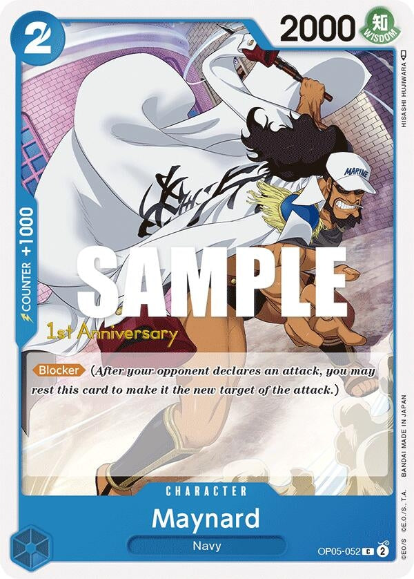 Image for Maynard (OP05-052) (Awakening of the New Era: 1st Anniversary Tournament Cards) (OP05 ANN) - One Piece Card Game
