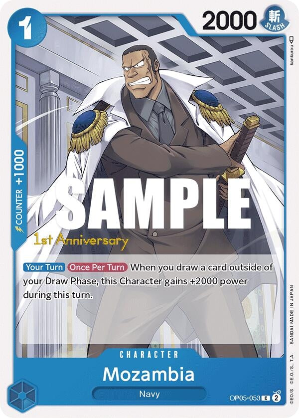 Image for Mozambia (OP05-053) (Awakening of the New Era: 1st Anniversary Tournament Cards) (OP05 ANN) - One Piece Card Game