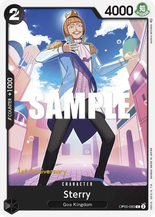 Image for Sterry (OP05-083) (Awakening of the New Era: 1st Anniversary Tournament Cards) (OP05 ANN) - One Piece Card Game