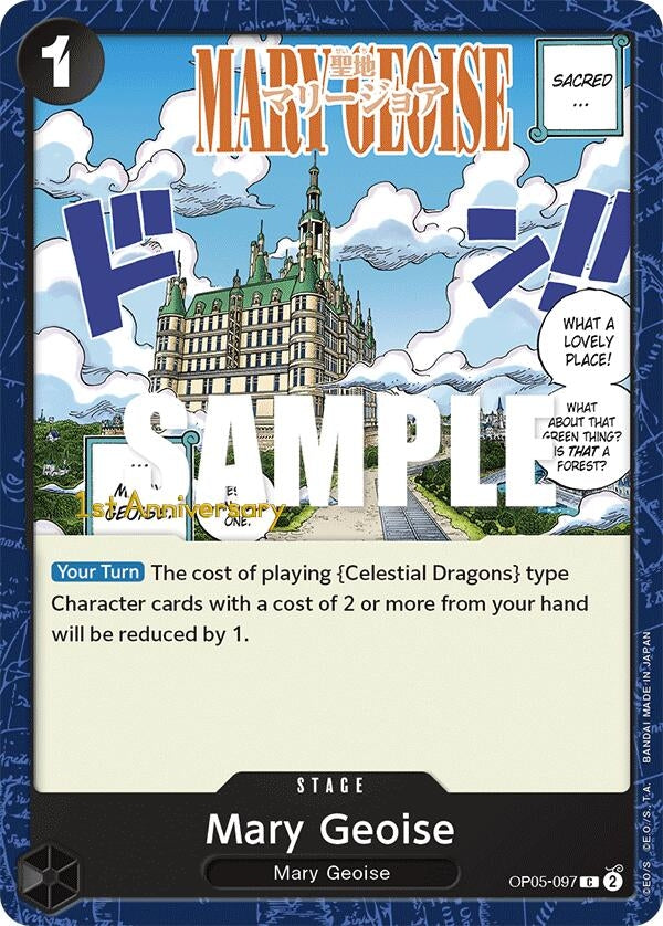 Image for Mary Geoise (OP05-097) (Awakening of the New Era: 1st Anniversary Tournament Cards) (OP05 ANN) - One Piece Card Game