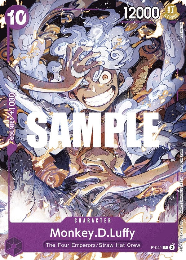 Image for Monkey.D.Luffy (041) (P-041) (One Piece Promotion Cards) (OP-PR) - One Piece Card Game