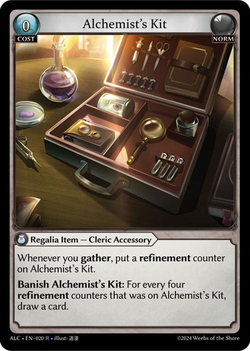 Image for Alchemist's Kit (020) (Alchemical Revolution) (ALC) - Grand Archive TCG