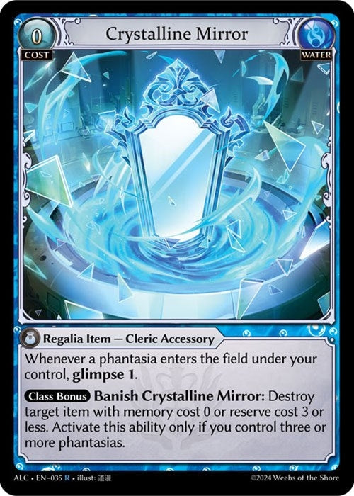 Image for Crystalline Mirror (035) (Alchemical Revolution) (ALC) - Grand Archive TCG