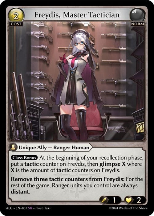 Image for Freydis, Master Tactician (057) (Alchemical Revolution) (ALC) - Grand Archive TCG