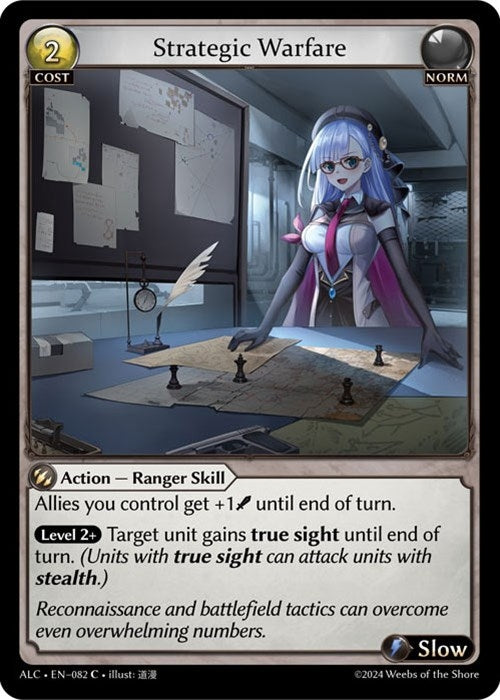 Image for Strategic Warfare (082) (Alchemical Revolution) (ALC) - Grand Archive TCG