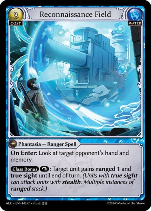 Image for Reconnaissance Field (142) (Alchemical Revolution) (ALC) - Grand Archive TCG