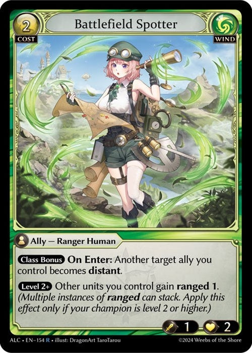 Image for Battlefield Spotter (154) (Alchemical Revolution) (ALC) - Grand Archive TCG