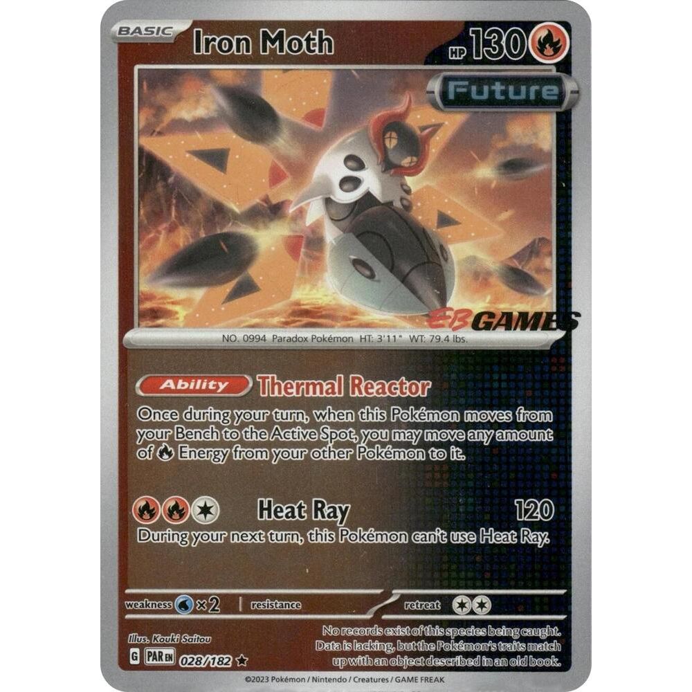 Iron Moth - 028/182 (EB Games Promo) - PokeBox USA