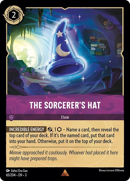 Image for The Sorcerer's Hat (65/204) (Into the Inklands) (3) - Disney Lorcana