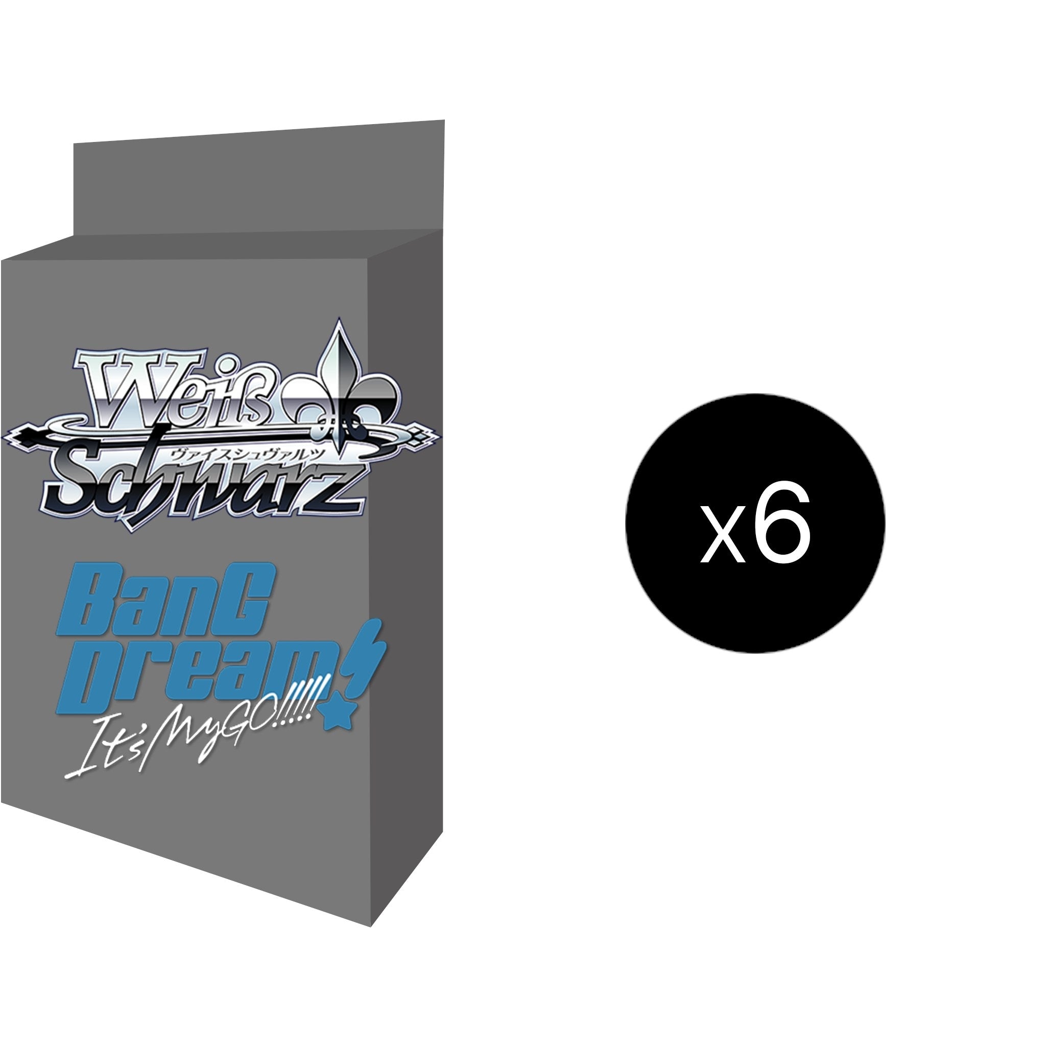Image for BanG Dream! [MyGO!!!!!] Trial Deck+ Display - Weiss Schwarz