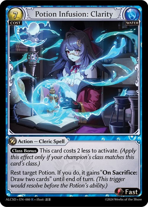 Image for Potion Infusion: Clarity (080) (Alchemical Revolution Starter Decks) (ALCSD) - Grand Archive TCG