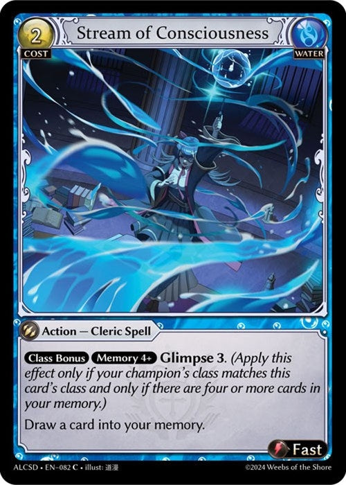 Image for Stream of Consciousness (082) (Alchemical Revolution Starter Decks) (ALCSD) - Grand Archive TCG