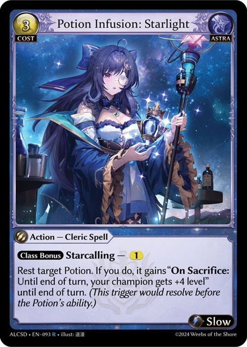 Image for Potion Infusion: Starlight (093) (Alchemical Revolution Starter Decks) (ALCSD) - Grand Archive TCG