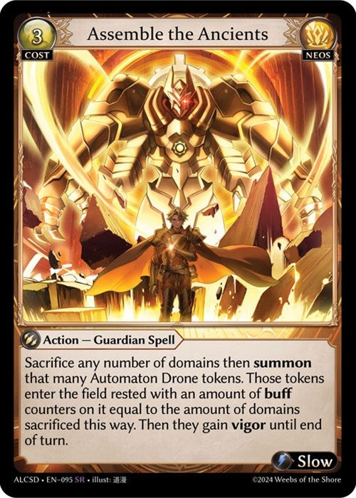 Image for Assemble the Ancients (095) (Alchemical Revolution Starter Decks) (ALCSD) - Grand Archive TCG