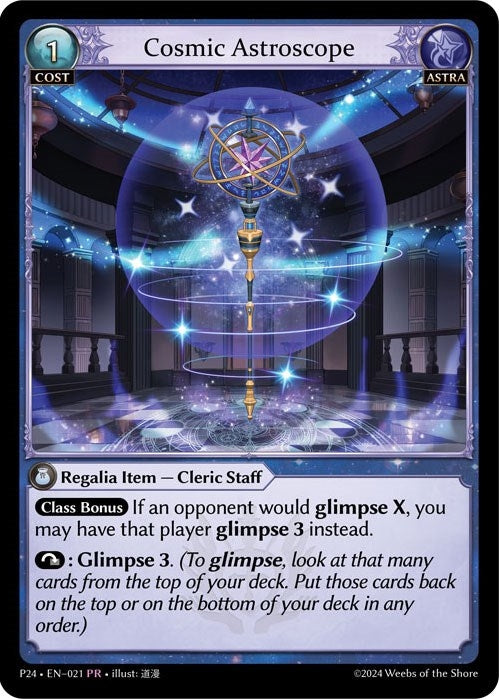 Image for Cosmic Astroscope (021) (Promotional Cards) (P) - Grand Archive TCG