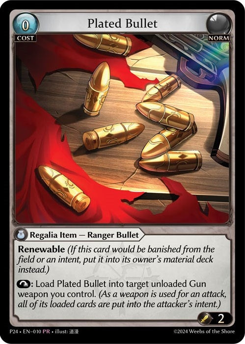 Image for Plated Bullet (010) (Promotional Cards) (P) - Grand Archive TCG