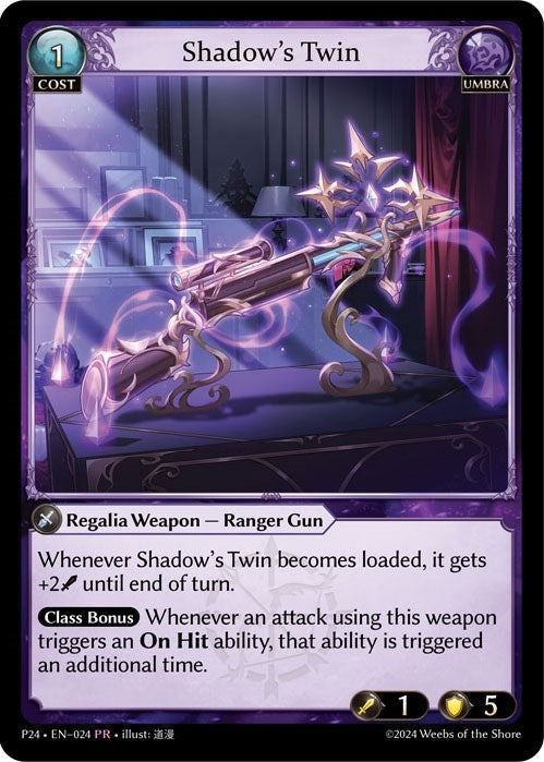 Image for Shadow's Twin (024) (Promotional Cards) (P) - Grand Archive TCG