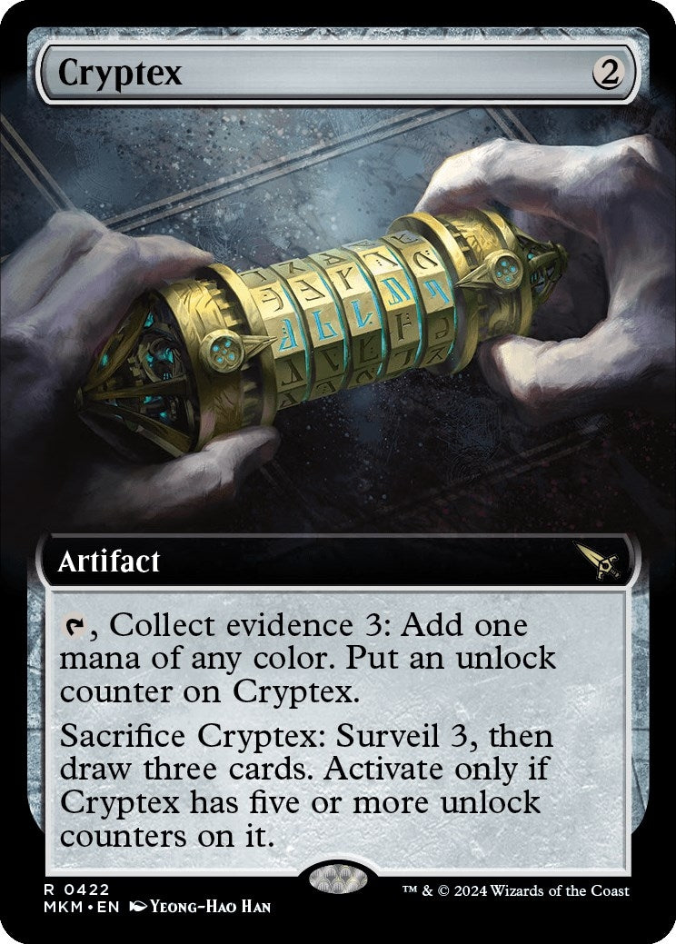 Cryptex (Extended Art) (422) (Murders at Karlov Manor)