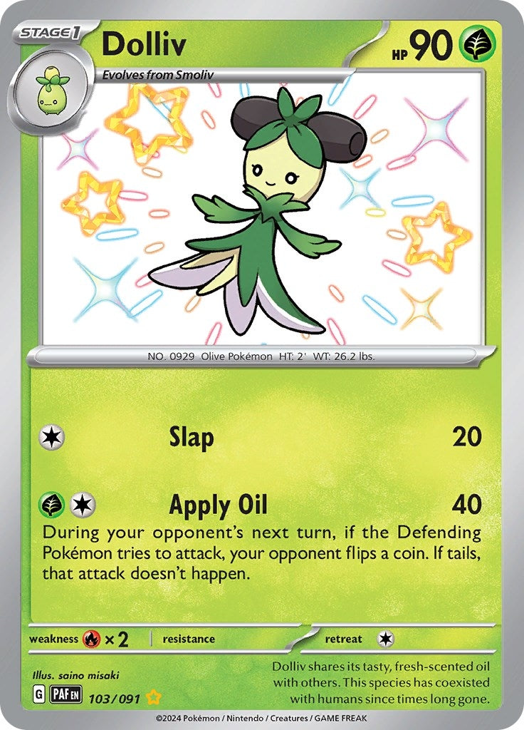 Dolliv (103/091) (SV: Paldean Fates)