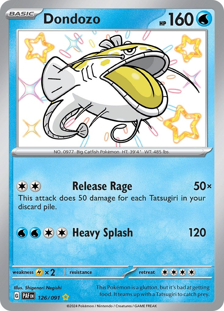 Image for Dondozo (126/091) (SV: Paldean Fates) - Pokemon