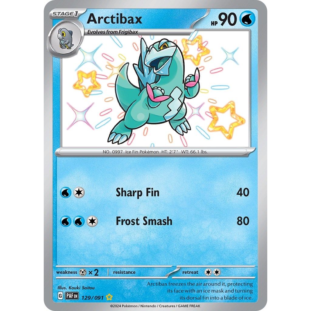 Arctibax (129/091) (SV: Paldean Fates) - PokeBox USA
