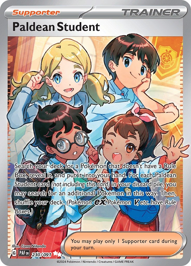 Paldean Student (230/091) (SV: Paldean Fates) - PokeBox USA
