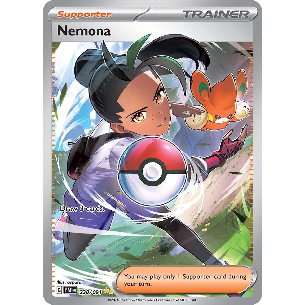 Nemona (238/091) (SV: Paldean Fates) - PokeBox USA