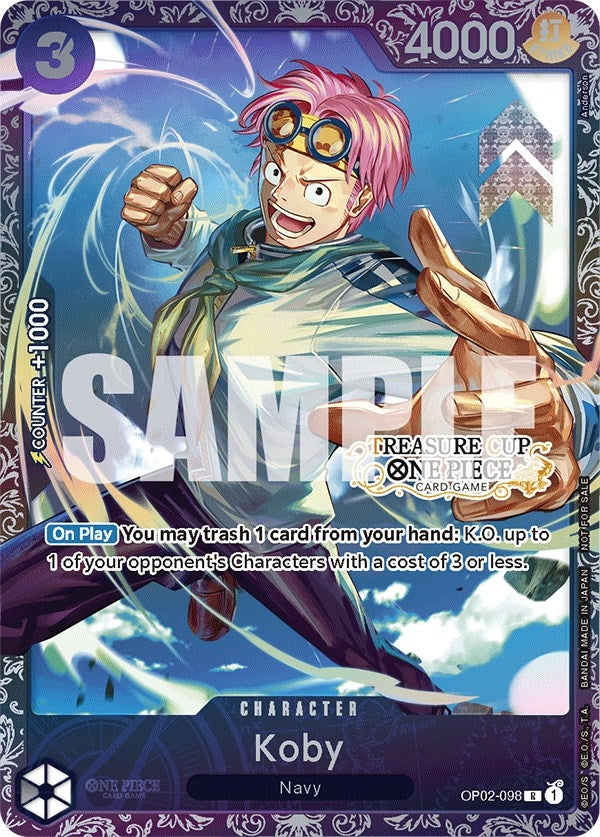 Image for Koby (Treasure Cup) (OP02-098) (One Piece Promotion Cards) (OP-PR) - One Piece Card Game