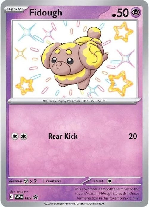 Image for Fidough - 069 (069) (SV: Scarlet & Violet Promo Cards) (SVP) - Pokemon