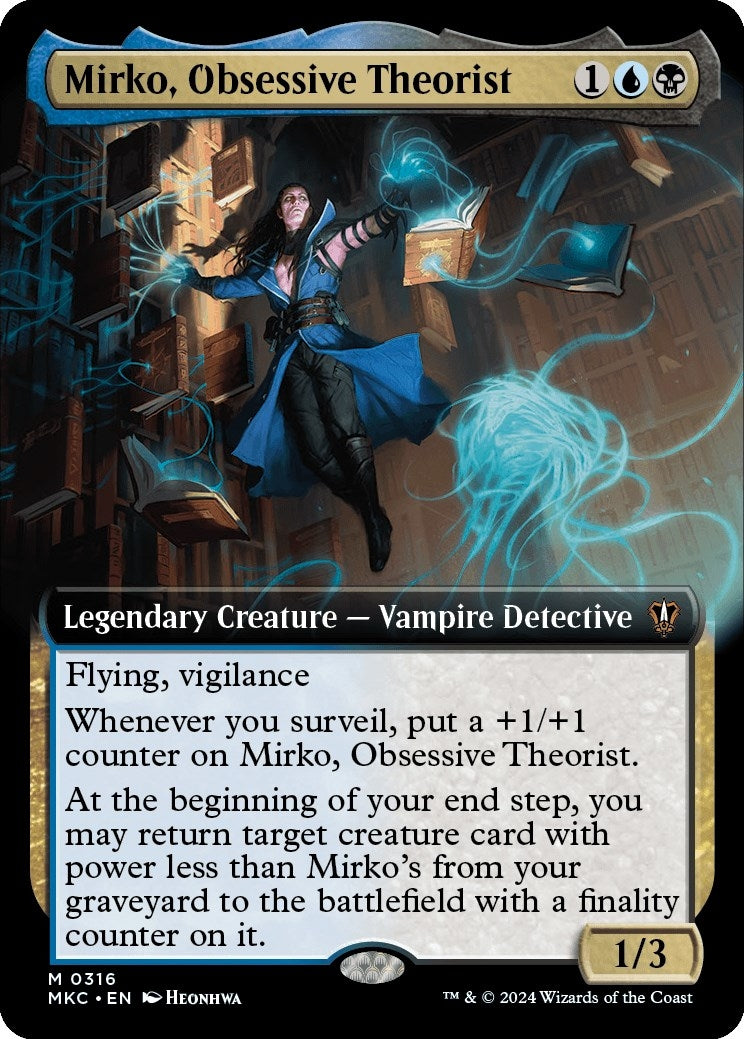 Mirko, Obsessive Theorist (Extended Art) (316) (Murders at Karlov Manor)