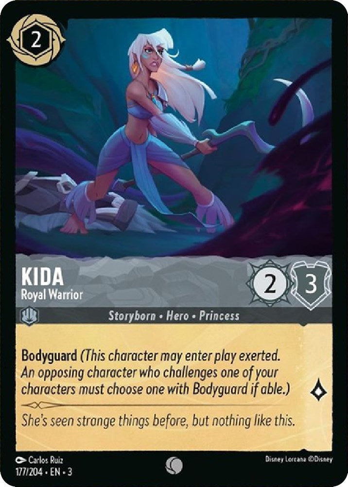 Image for Kida - Royal Warrior (177/204) (Into the Inklands) (3) - Disney Lorcana