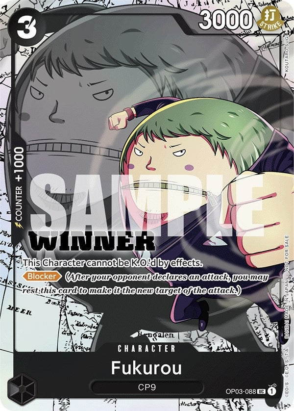 Image for Fukurou (Winner Pack Vol. 6) (OP03-088) (One Piece Promotion Cards) (OP-PR) - One Piece Card Game