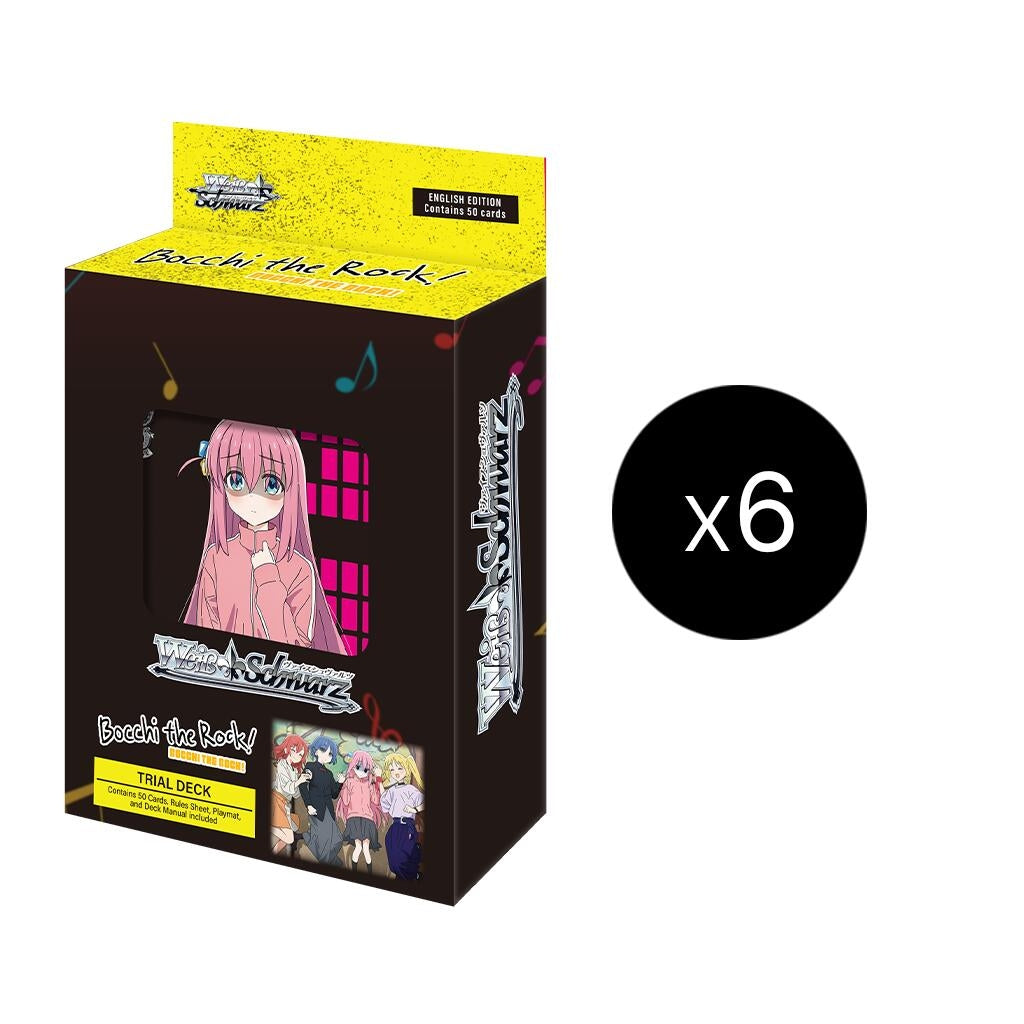 Image for BOCCHI THE ROCK! Trial Deck+ Display - Weiss Schwarz