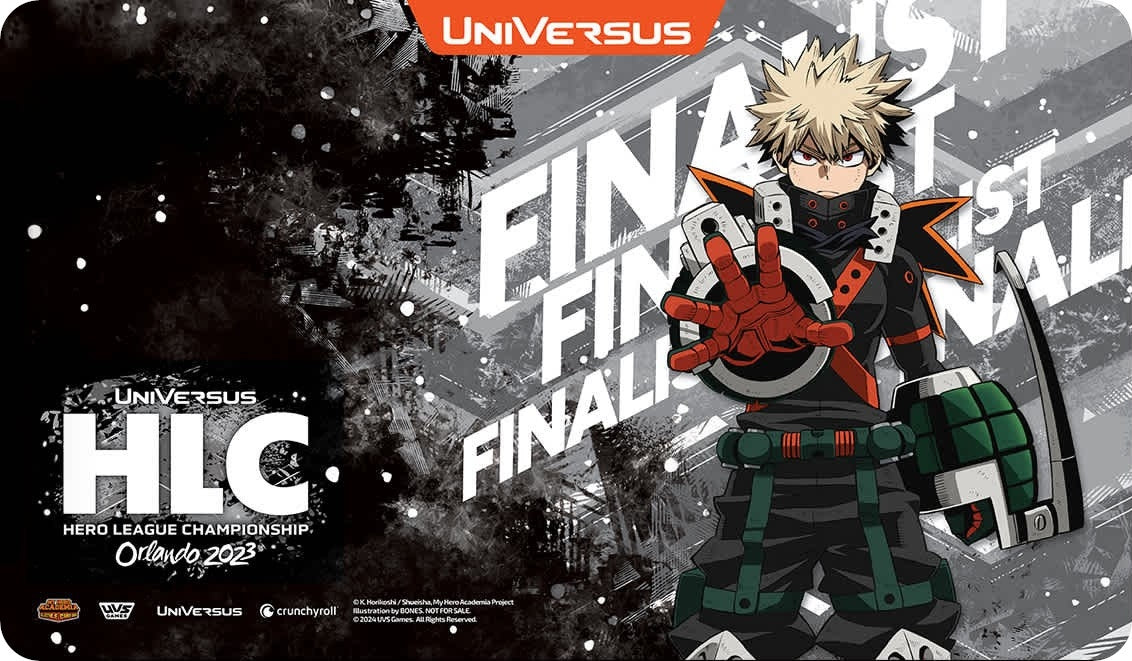 Image for Hero League Championship Finals 2023 - Finalist Katsuki Bakugo Playmat - Playmats