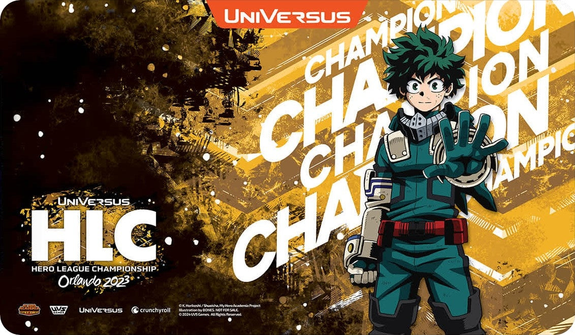 Image for Hero League Championship Finals 2023 - Champion Izuku Midoriya Playmat - Playmats
