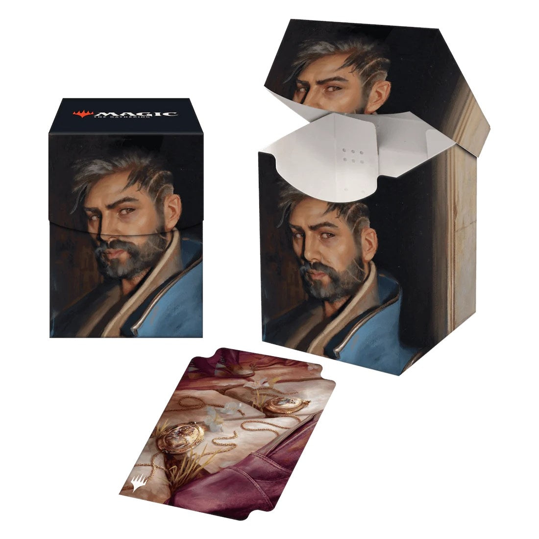 Image for Murders at Karlov Manor Alquist Proft, Master Sleuth 100+ Deck Box for Magic: The Gathering - Deck Boxes