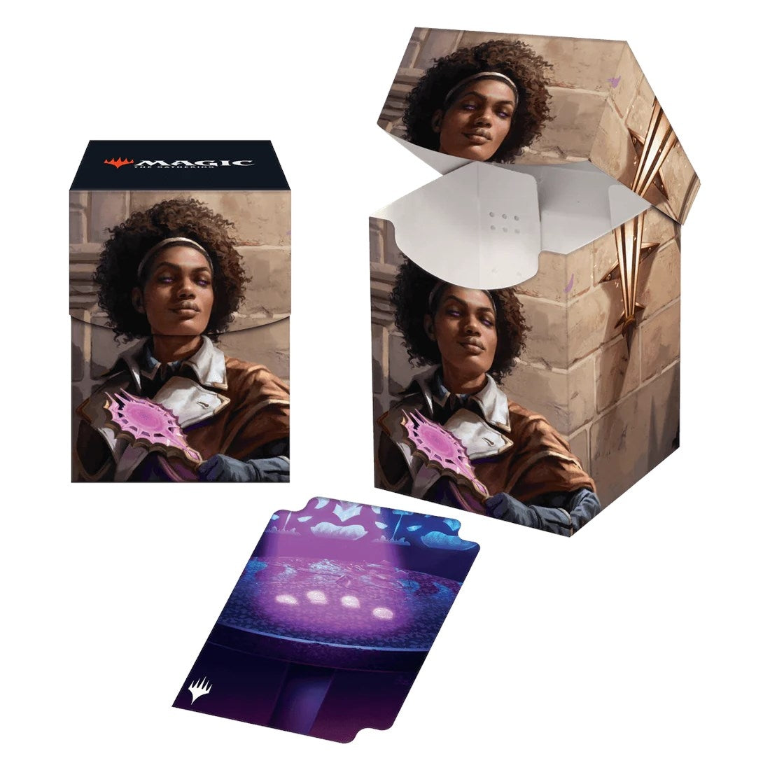Image for Murders at Karlov Manor Kaya, Spirits' Justice 100+ Deck Box for Magic: The Gathering - Deck Boxes