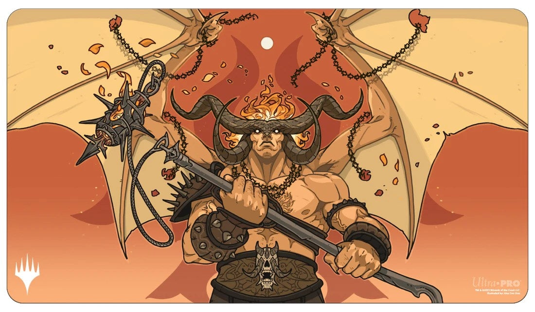 Image for Murders at Karlov Manor Rakdos, Patron of Chaos Standard Gaming Playmat for Magic: The Gathering - Playmats