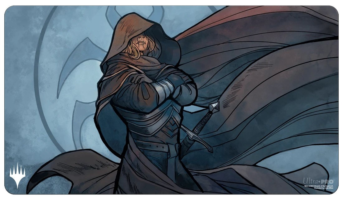 Image for Murders at Karlov Manor Lazav, Wearer of Faces Standard Gaming Playmat for Magic: The Gathering - Playmats