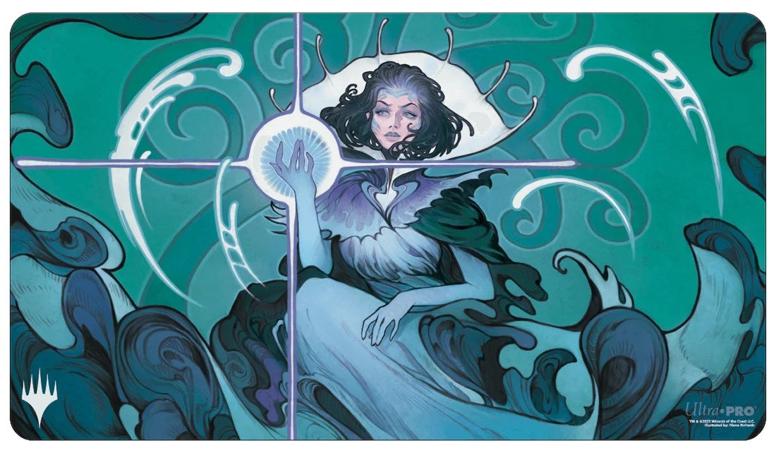 Image for Murders at Karlov Manor Vannifar, Evolved Enigma Standard Gaming Playmat for Magic: The Gathering - Playmats