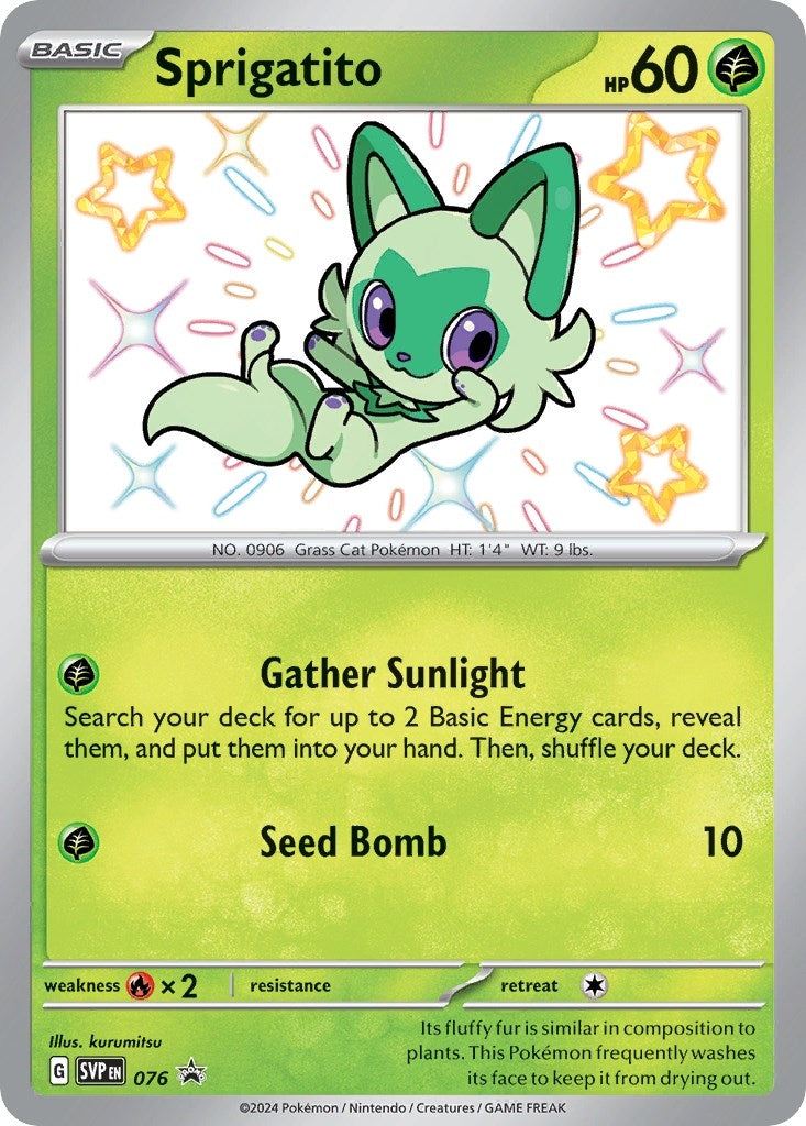 Sprigatito - 076 (076) (SV: Scarlet & Violet Promo Cards)