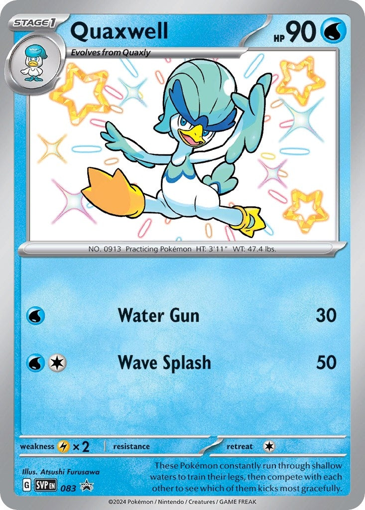 Image for Quaxwell - 083 (083) (SV: Scarlet & Violet Promo Cards) (SVP) - Pokemon