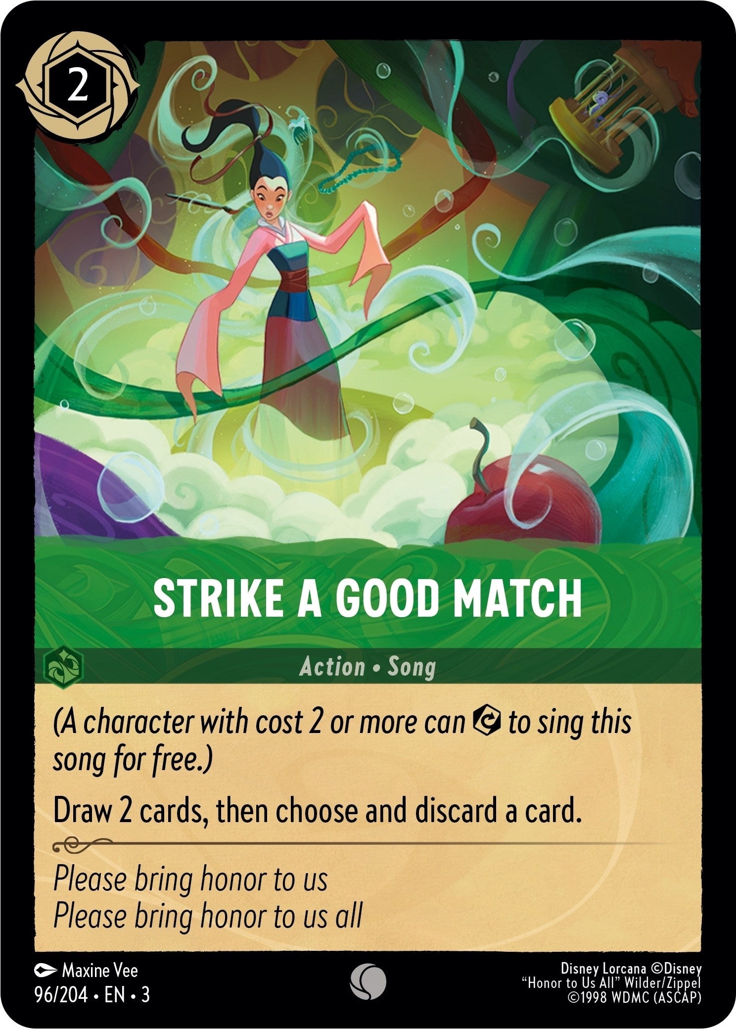 Image for Strike a Good Match (96/204) (Into the Inklands) (3) - Disney Lorcana