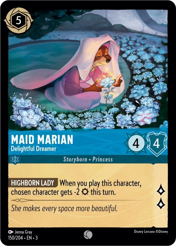 Image for Maid Marian - Delightful Dreamer (150/204) (Into the Inklands) (3) - Disney Lorcana