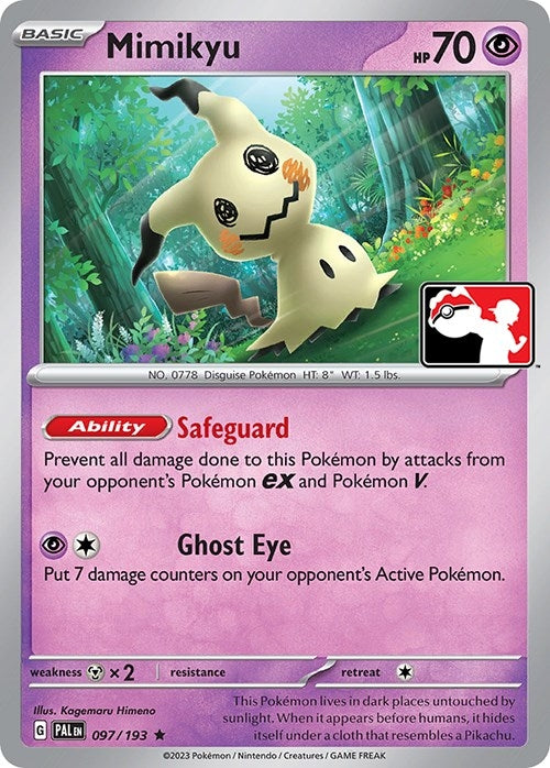 Image for Mimikyu (097/193) (Prize Pack Series Cards) - Pokemon